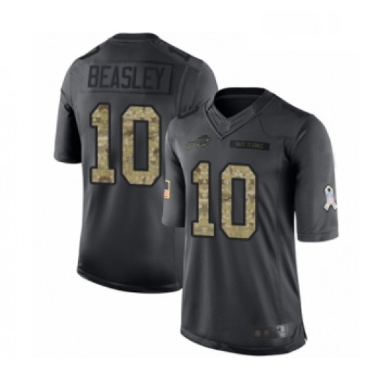 Mens Buffalo Bills 10 Cole Beasley Limited Black 2016 Salute to Service Football Jersey Mens Buffalo Bills 10 Cole Beasley Limited Black 2016 Salute to Service Football Jersey