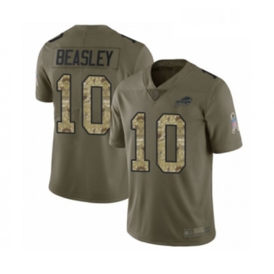 Mens Buffalo Bills 10 Cole Beasley Limited Olive Camo 2017 Salute to Service Football Jersey Mens Buffalo Bills 10 Cole Beasley Limited Olive Camo 2017 Salute to Service Football Jersey