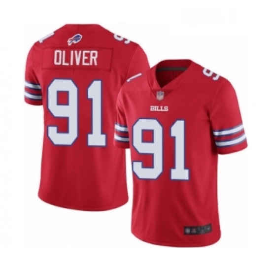 Mens Buffalo Bills 91 Ed Oliver Limited Red Rush Vapor Untouchable Football Jersey Mens Buffalo Bills 91 Ed Oliver Limited Red Rush Vapor Untouchable Football Jersey