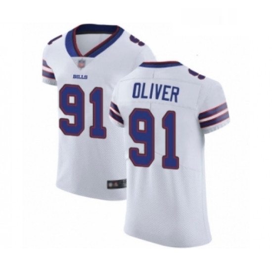 Mens Buffalo Bills 91 Ed Oliver White Vapor Untouchable Elite Player Football Jersey Mens Buffalo Bills 91 Ed Oliver White Vapor Untouchable Elite Player Football Jersey