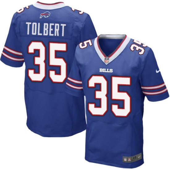 Mens NFL Buffalo Bills Nike 35 Mike Tolbert Elite Royal Blue Jersey Mens NFL Buffalo Bills Nike 35 Mike Tolbert Elite Royal Blue Jersey