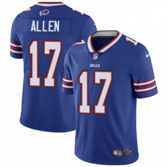 Mens Nike Buffalo Bills 17 Josh Allen Royal Blue Team Color Vapor Untouchable Limited Player NFL Jersey Mens Nike Buffalo Bills 17 Josh Allen Royal Blue Team Color Vapor Untouchable Limited Player NFL Jersey