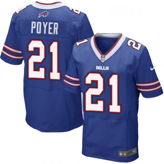 Mens Nike Buffalo Bills 21 Jordan Poyer Elite Royal Blue Team Color NFL Jersey Mens Nike Buffalo Bills 21 Jordan Poyer Elite Royal Blue Team Color NFL Jersey