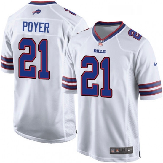 Mens Nike Buffalo Bills 21 Jordan Poyer Game White NFL Jersey Mens Nike Buffalo Bills 21 Jordan Poyer Game White NFL Jersey