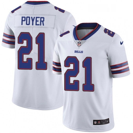 Mens Nike Buffalo Bills 21 Jordan Poyer White Vapor Untouchable Limited Player NFL Jersey Mens Nike Buffalo Bills 21 Jordan Poyer White Vapor Untouchable Limited Player NFL Jersey