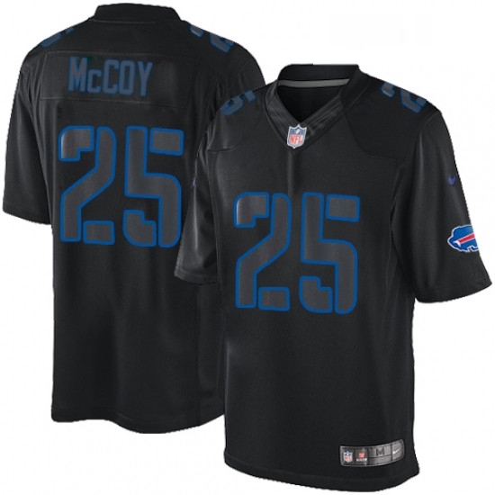 Mens Nike Buffalo Bills 25 LeSean McCoy Limited Black Impact NFL Jersey Mens Nike Buffalo Bills 25 LeSean McCoy Limited Black Impact NFL Jersey