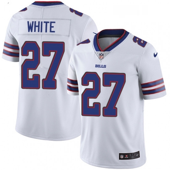 Mens Nike Buffalo Bills 27 TreDavious White White Vapor Untouchable Limited Player NFL Jersey Mens Nike Buffalo Bills 27 TreDavious White White Vapor Untouchable Limited Player NFL Jersey