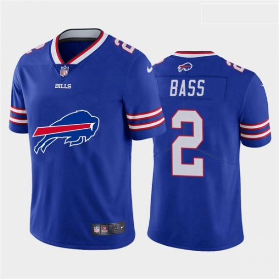 Nike Bills 2 Tyler Bass Royal Team Big Logo Vapor Untouchable Limited Jersey Nike Bills 2 Tyler Bass Royal Team Big Logo Vapor Untouchable Limited Jersey