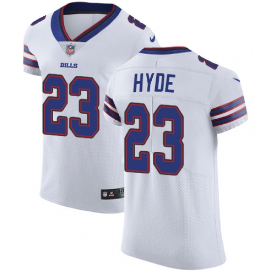Nike Bills #23 Micah Hyde White Mens Stitched NFL Vapor Untouchable Elite Jersey Nike Bills #23 Micah Hyde White Mens Stitched NFL Vapor Untouchable Elite Jersey