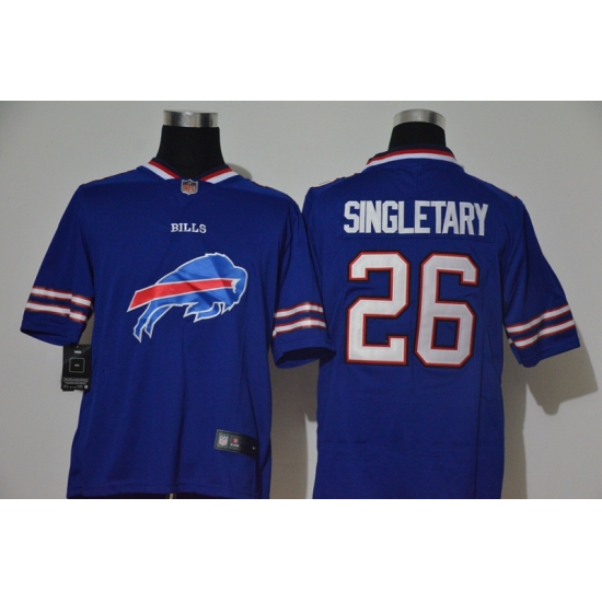 Nike Bills 26 Devin Singletary Royal Team Big Logo Vapor Untouchable Limited Jersey Nike Bills 26 Devin Singletary Royal Team Big Logo Vapor Untouchable Limited Jersey