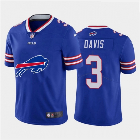 Nike Bills 3 Gabriel Davis Royal Team Big Logo Vapor Untouchable Limited Jersey Nike Bills 3 Gabriel Davis Royal Team Big Logo Vapor Untouchable Limited Jersey