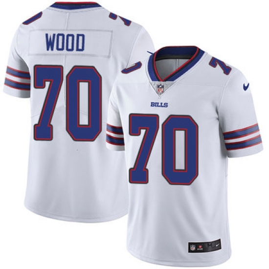 Nike Bills #70 Eric Wood White Mens Stitched NFL Vapor Untouchable Limited Jersey Nike Bills #70 Eric Wood White Mens Stitched NFL Vapor Untouchable Limited Jersey