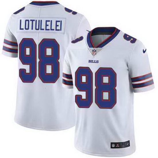 Nike Bills 98 Star Lotulelei White Vapor Untouchable Limited Jersey Nike Bills 98 Star Lotulelei White Vapor Untouchable Limited Jersey