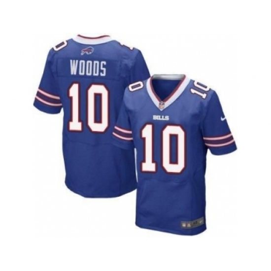Nike Buffalo Bills 10 Robert Woods Blue Elite NFL Jersey Nike Buffalo Bills 10 Robert Woods Blue Elite NFL Jersey