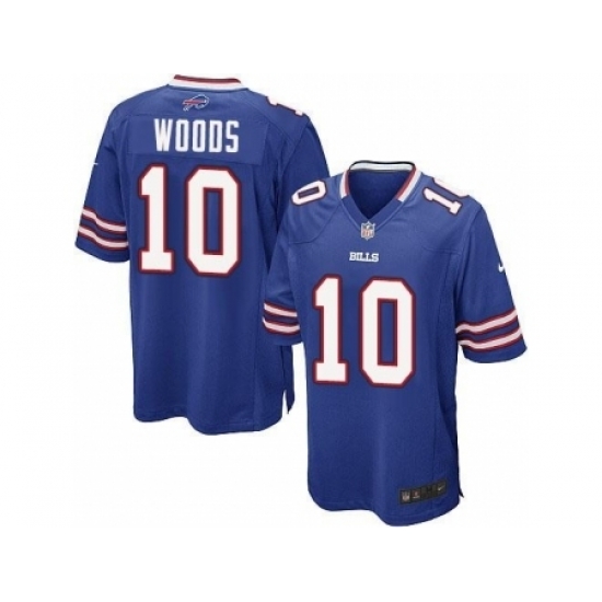 Nike Buffalo Bills 10 Robert Woods Blue Game NFL Jersey Nike Buffalo Bills 10 Robert Woods Blue Game NFL Jersey