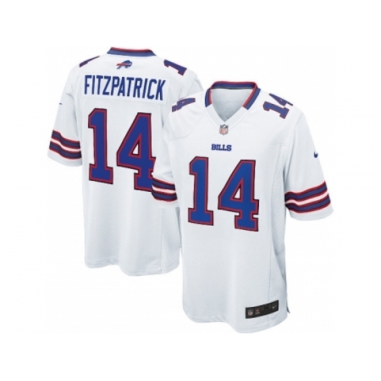 Nike Buffalo Bills 14 Ryan Fitzpatrick White Game NFL Jersey Nike Buffalo Bills 14 Ryan Fitzpatrick White Game NFL Jersey