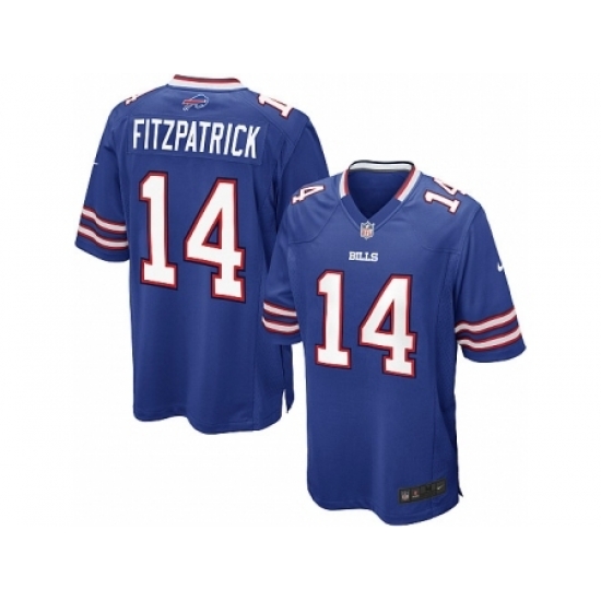 Nike Buffalo Bills 14 Ryan Fitzpatrick blue Game NFL Jersey Nike Buffalo Bills 14 Ryan Fitzpatrick blue Game NFL Jersey