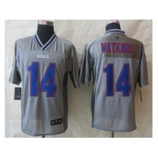 Nike Buffalo Bills 14 Sammy Watkins Grey Elite Vapor NFL Jersey Nike Buffalo Bills 14 Sammy Watkins Grey Elite Vapor NFL Jersey