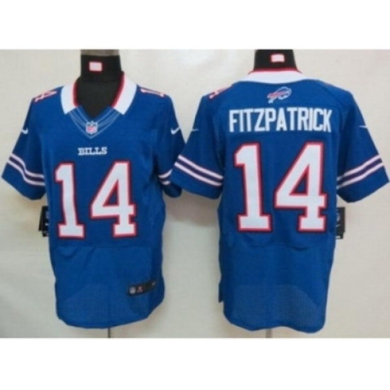 Nike Buffalo Bills 14 ryan fitzpatrick blue Elite NFL Jersey Nike Buffalo Bills 14 ryan fitzpatrick blue Elite NFL Jersey