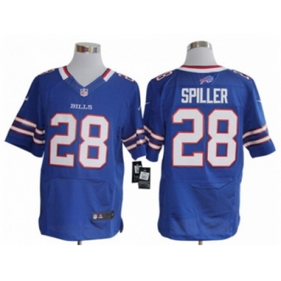 Nike Buffalo Bills 28 C.J. Spiller Blue Elite NFL Jersey Nike Buffalo Bills 28 C.J. Spiller Blue Elite NFL Jersey