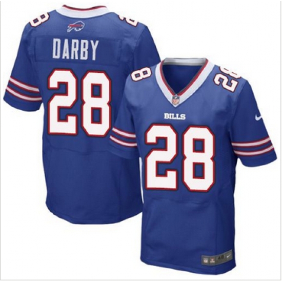 Nike Buffalo Bills #28 Ronald Darby Royal Blue Team Color Mens Stitched NFL New Elite Jersey Nike Buffalo Bills #28 Ronald Darby Royal Blue Team Color Mens Stitched NFL New Elite Jersey