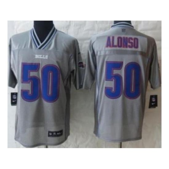 Nike Buffalo Bills 50 Kiko Alonso Grey Elite Vapor NFL Jersey Nike Buffalo Bills 50 Kiko Alonso Grey Elite Vapor NFL Jersey