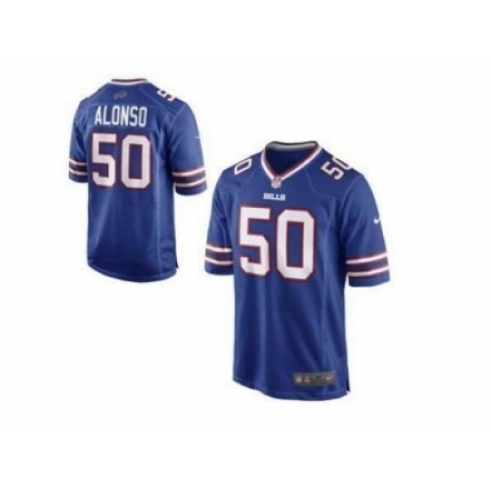 Nike Buffalo Bills 50 Kiko Alonso blue Game NFL Jersey Nike Buffalo Bills 50 Kiko Alonso blue Game NFL Jersey