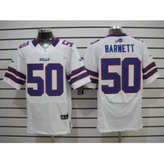 Nike Buffalo Bills 50 Nick Barnett White Elite NFL Jersey Nike Buffalo Bills 50 Nick Barnett White Elite NFL Jersey