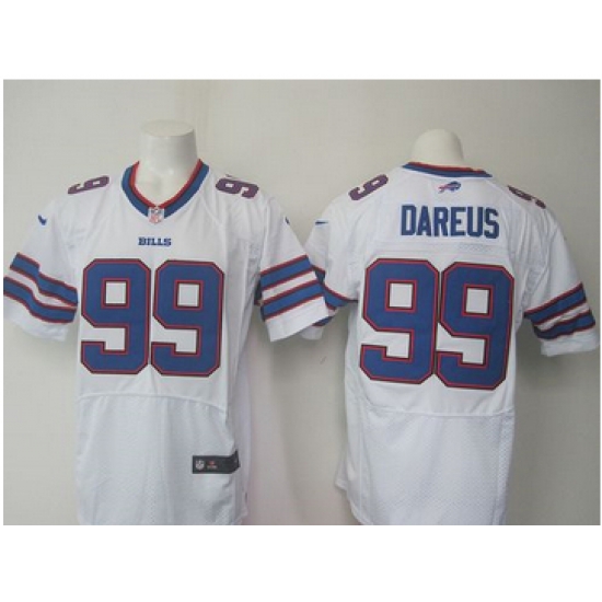 Nike Buffalo Bills #99 Marcell Dareus White Mens Stitched NFL Elite Jersey Nike Buffalo Bills #99 Marcell Dareus White Mens Stitched NFL Elite Jersey