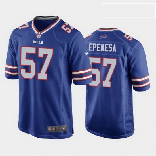men a.j. epenesa buffalo bills royal game jersey men a.j. epenesa buffalo bills royal game jersey