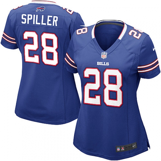 C.J. Spiller Womens Jersey - Stitched Game Nike Buffalo Bills #28 Blue Jersey C.J. Spiller Womens Jersey - Stitched Game Nike Buffalo Bills #28 Blue Jersey