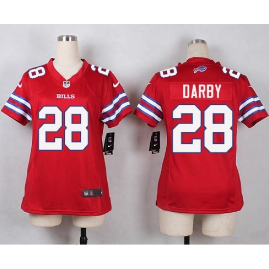 Nike Bills #28 Ronald Darby Red Womens Stitched NFL Limited Rush Jersey Nike Bills #28 Ronald Darby Red Womens Stitched NFL Limited Rush Jersey