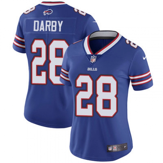 Nike Bills #28 Ronald Darby Royal Blue Team Color Womens Stitched NFL Vapor Untouchable Limited Jersey Nike Bills #28 Ronald Darby Royal Blue Team Color Womens Stitched NFL Vapor Untouchable Limited Jersey