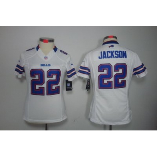 Nike Women Buffalo Bills #22 Jackson White Color Limited Jerseys Nike Women Buffalo Bills #22 Jackson White Color Limited Jerseys