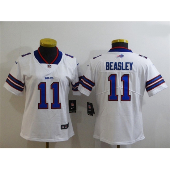 Women Buffalo Bills 11 Cole Beasley White Vapor Untouchable Limited Jersey Women Buffalo Bills 11 Cole Beasley White Vapor Untouchable Limited Jersey