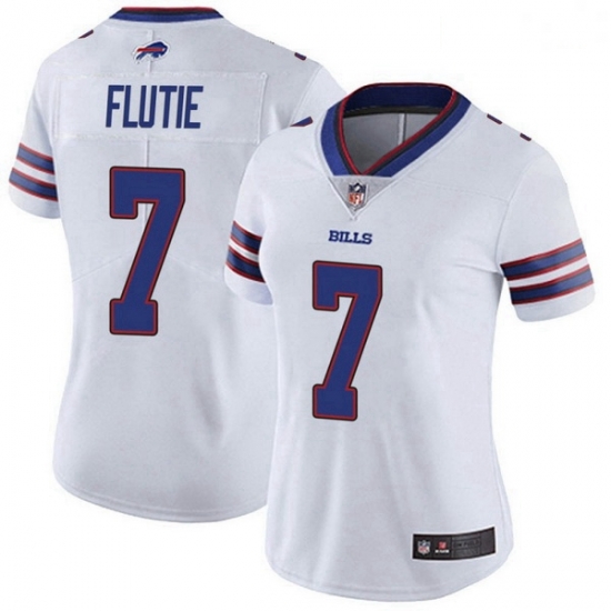 Women Buffalo Bills Doug Flutie White Limited Color Rush Vapor Untouchable Jersey Women Buffalo Bills Doug Flutie White Limited Color Rush Vapor Untouchable Jersey