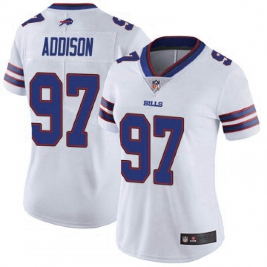 Women Buffalo Bills Mario Addison White Limited Color Rush Vapor Untouchable Jersey By Nike Women Buffalo Bills Mario Addison White Limited Color Rush Vapor Untouchable Jersey By Nike