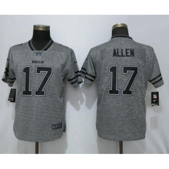 Women Nike Bills 17 Josh Allen Gray Gridiron Gray Women Vapor Untouchable Limited Jersey Women Nike Bills 17 Josh Allen Gray Gridiron Gray Women Vapor Untouchable Limited Jersey