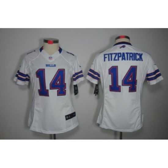 Women Nike Buffalo Bills 14# Ryan Fitzpatrick White Color Limited Jerseys Women Nike Buffalo Bills 14# Ryan Fitzpatrick White Color Limited Jerseys