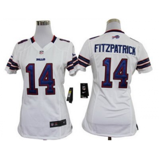 Women Nike Buffalo Bills 14 Ryan Fitzpatrick White Nike NFL Jerseys Women Nike Buffalo Bills 14 Ryan Fitzpatrick White Nike NFL Jerseys