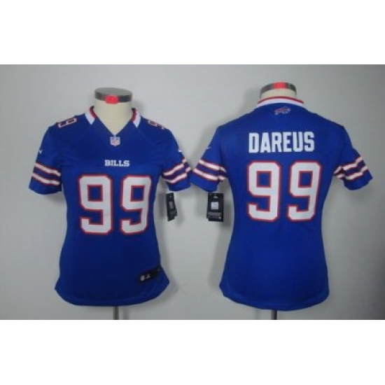Women Nike Buffalo Bills 99 Marcell Dareus Blue Color Limited Jerseys Women Nike Buffalo Bills 99 Marcell Dareus Blue Color Limited Jerseys