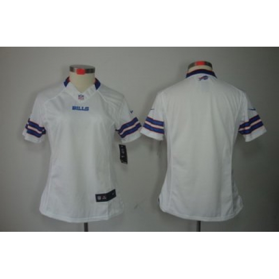 Women Nike Buffalo Bills Blank White Color Limited Jerseys Women Nike Buffalo Bills Blank White Color Limited Jerseys