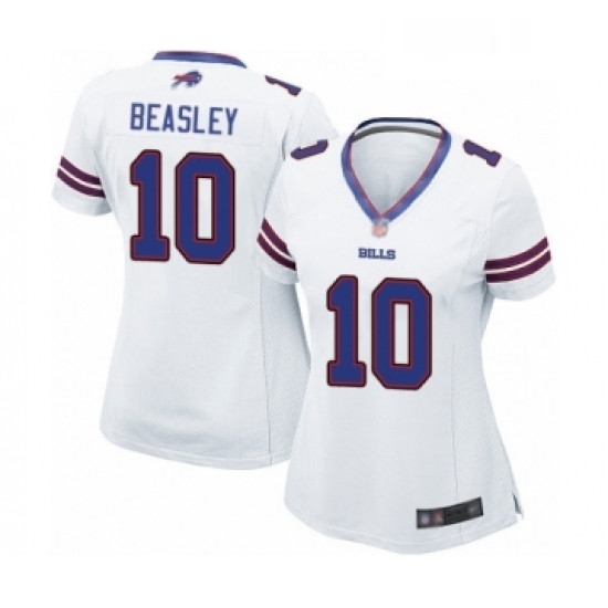 Womens Buffalo Bills 10 Cole Beasley Game White Football Jersey Womens Buffalo Bills 10 Cole Beasley Game White Football Jersey