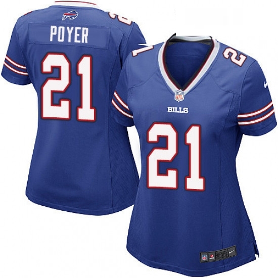 Womens Nike Buffalo Bills 21 Jordan Poyer Game Royal Blue Team Color NFL Jersey Womens Nike Buffalo Bills 21 Jordan Poyer Game Royal Blue Team Color NFL Jersey