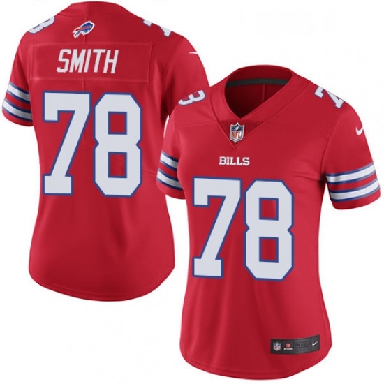 Womens Nike Buffalo Bills 78 Bruce Smith Limited Red Rush Vapor Untouchable NFL Jersey Womens Nike Buffalo Bills 78 Bruce Smith Limited Red Rush Vapor Untouchable NFL Jersey