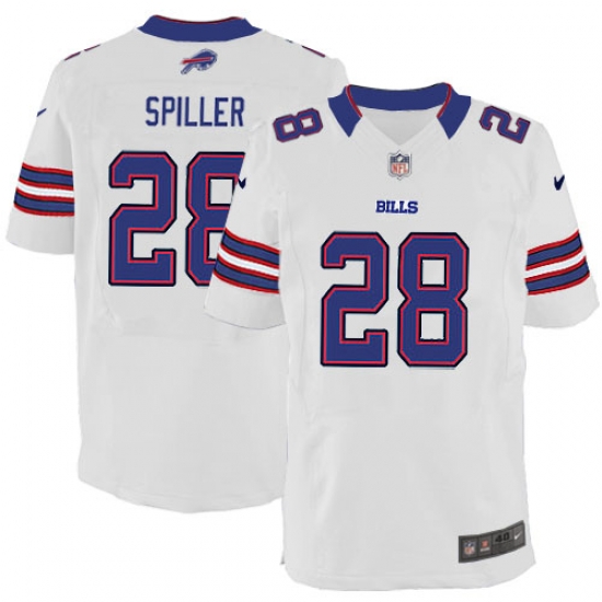 C.J. Spiller Youth White Elite Jersey - Stitched Nike Buffalo Bills #28 Jersey C.J. Spiller Youth White Elite Jersey - Stitched Nike Buffalo Bills #28 Jersey