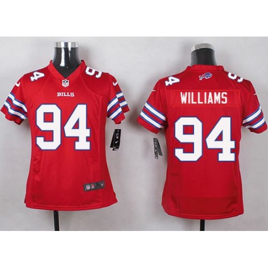 Nike Bills #94 Mario Williams Red Youth Stitched NFL Limited Rush Jersey Nike Bills #94 Mario Williams Red Youth Stitched NFL Limited Rush Jersey