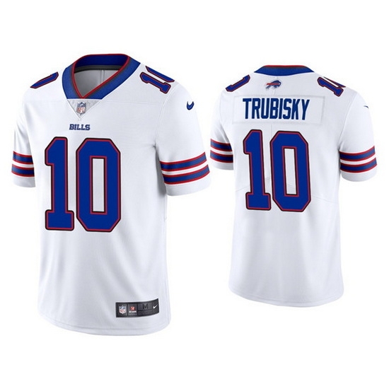 Youth Buffalo Bills 10 Mitchell Trubisky White Vapor Untouchable Limited Stitched Jersey Youth Buffalo Bills 10 Mitchell Trubisky White Vapor Untouchable Limited Stitched Jersey