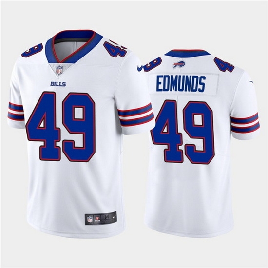 Youth Buffalo Bills 49 Tremaine Edmunds White Vapor Untouchable Limited Stitched Jersey Youth Buffalo Bills 49 Tremaine Edmunds White Vapor Untouchable Limited Stitched Jersey