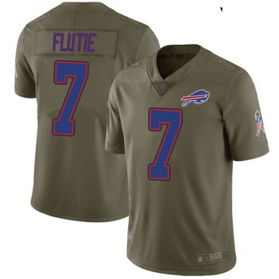 Youth Buffalo Bills Doug Flutie Green Limited 2017 Salute to Service Jersey Youth Buffalo Bills Doug Flutie Green Limited 2017 Salute to Service Jersey